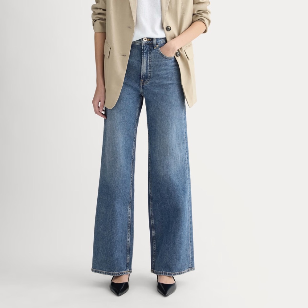 Everlane ‘The Way High Jean’ in Dark Blue